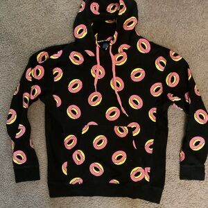 Odd Future OF Vintage Women’s Donut Black Hoodie Sweatshirt OFWGKTA sz L